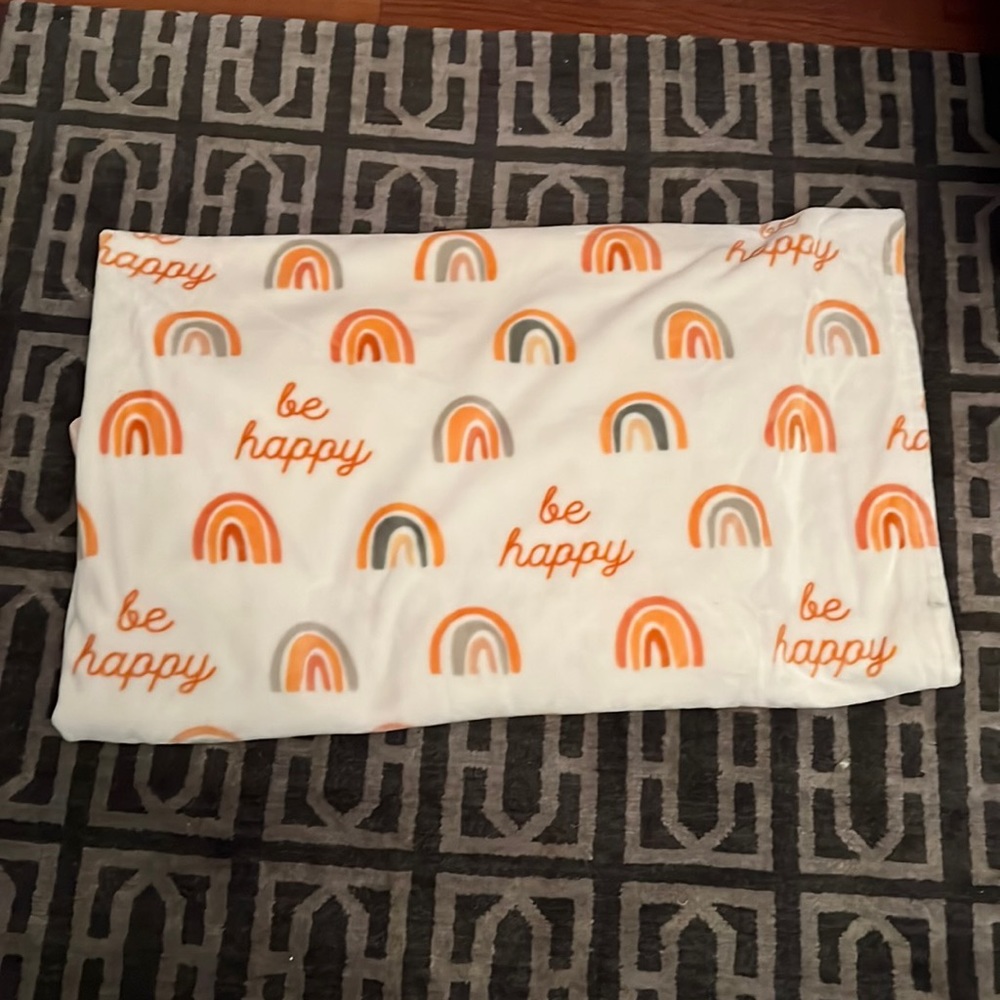 Be happy blanket